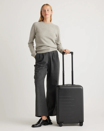 Expandable Small Carry-On Suitcase - US 7828