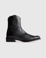 Crafted Leather Western Zip Boot - US 6437