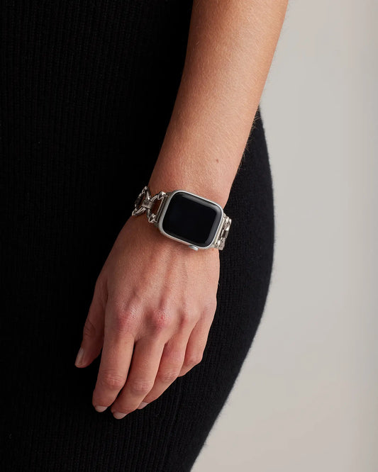 Stainless Steel Chain Link Smartwatch Band - US 5632