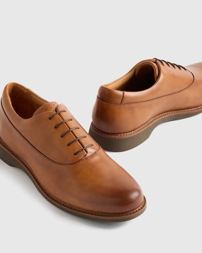Hybrid Crafted Leather Oxford - US 8805