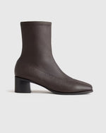 Italian Leather Stretch Sock Bootie - US 8603