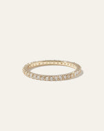 Diamond Shared Prong Eternity Band - US 4682