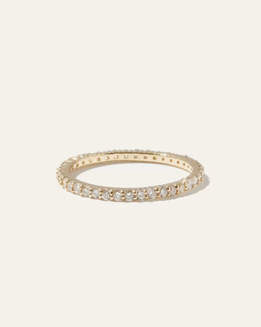 Diamond Shared Prong Eternity Band - US 4682