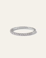 Diamond Shared Prong Eternity Band - US 4566