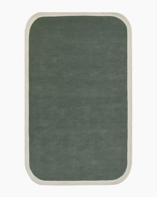 Colorful Curves Hand-Tufted Rug - US 9142