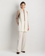 Mongolian Cashmere Ribbed Scarf - US 0802
