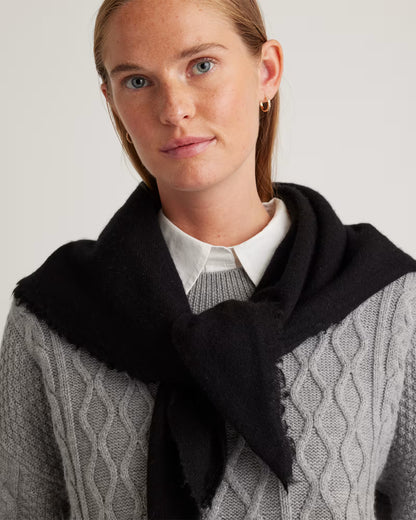 Mongolian Cashmere Square Scarf - US 7336