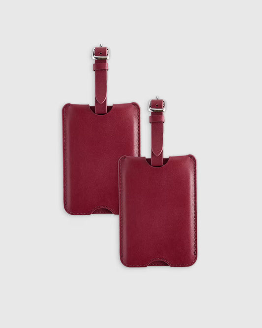 Nappa Leather Luggage Tag (2-Pack) - US 1321