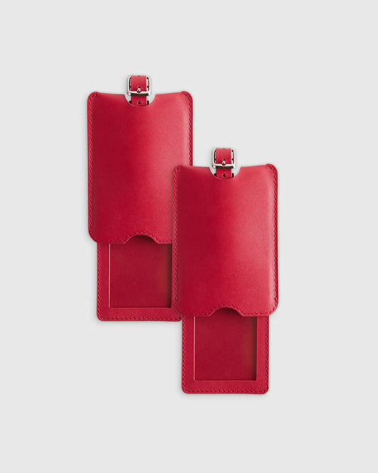 Nappa Leather Luggage Tag (2-Pack) - US 6791