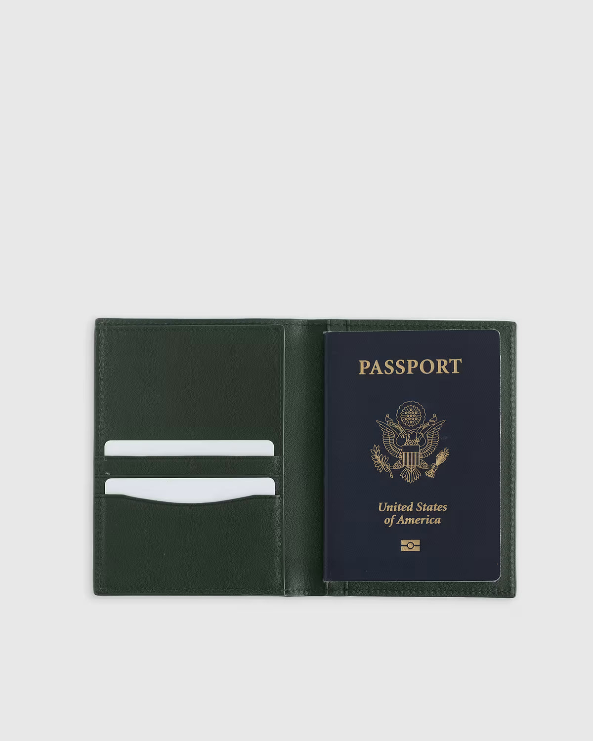 Nappa Leather RFID Blocking Passport Holder - US 4783