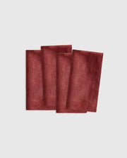 European Linen Wide-Hem Napkins, Set of 4 - US 3223