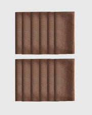 European Linen Wide-Hem Napkins, Set of 12 - US 0191