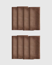 European Linen Wide-Hem Napkins, Set of 8 - US 5296