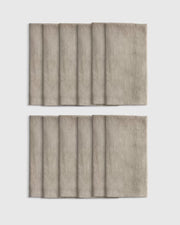European Linen Wide-Hem Napkins, Set of 12 - US 4946