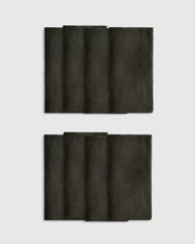 European Linen Wide-Hem Napkins, Set of 8 - US 8323