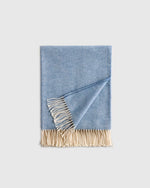Lightweight Italian Cotton Herringbone Throw - US 2618