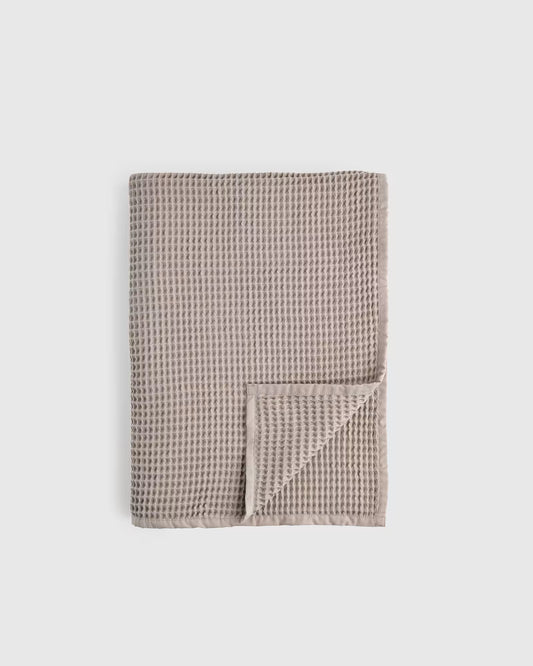 Organic Waffle Throw - US 2583