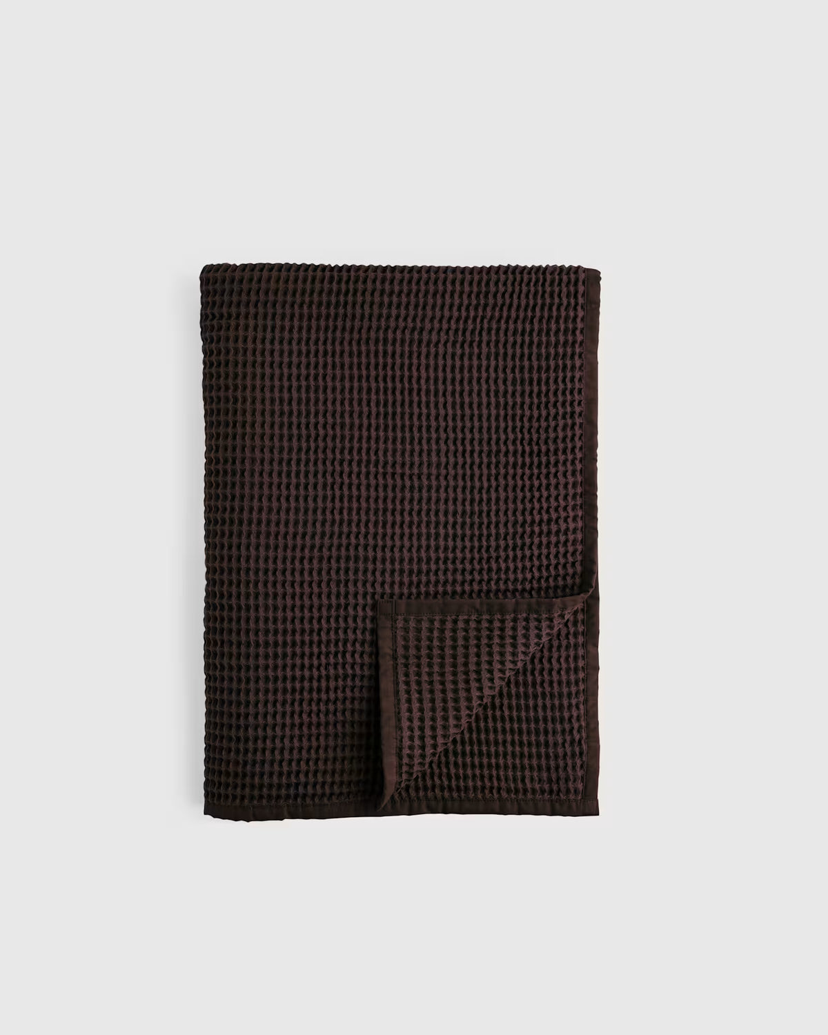 Organic Waffle Throw - US 5824
