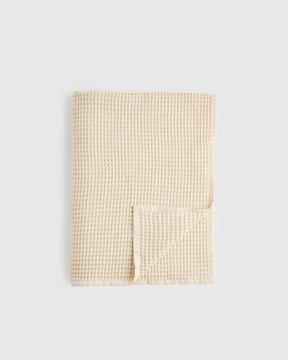 Organic Waffle Throw - US 1215