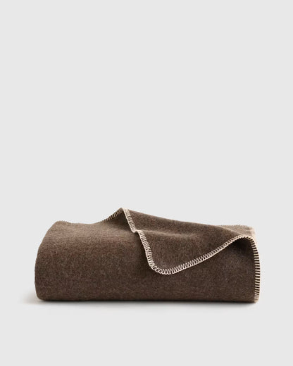 Wool Whipstitch Throw - US 8731