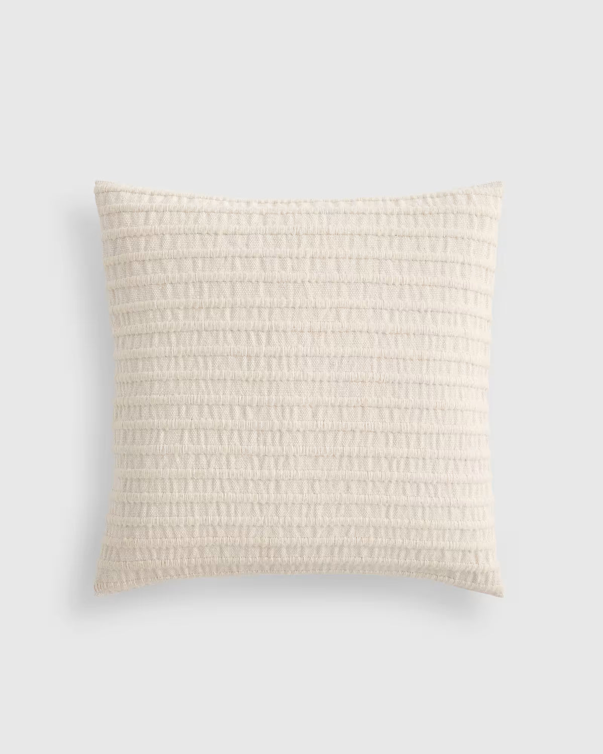 Ribbed Wool Cotton Pillow Cover - US 2245