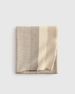 Wool Alpaca Stripe Throw - US 6385