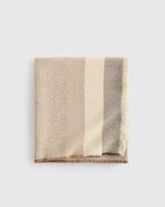 Wool Alpaca Stripe Throw - US 0618