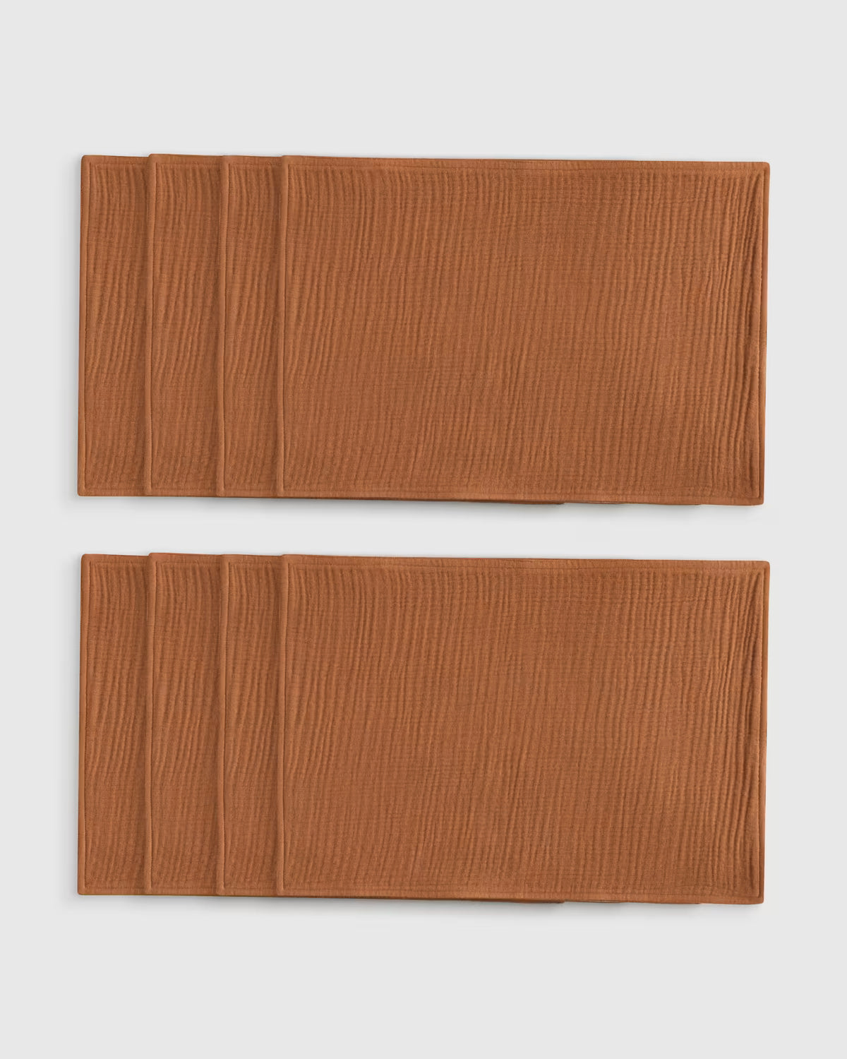 Organic Cotton Gauze Placemats (Set of 8) - US 8286