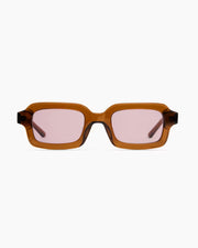 Clear Spice with Deep Rose lens