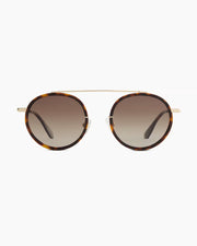 Gold/Tortoise with Brown gradient lens