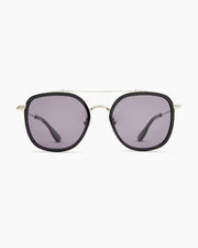 Silver/Black with Grey lens
