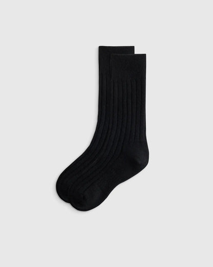 Merino Cashmere Blend Ribbed Crew Sock (3-Pack) - US 1536