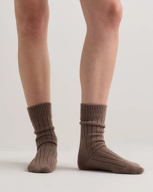 Merino Cashmere Blend Ribbed Crew Sock (3-Pack) - US 4101