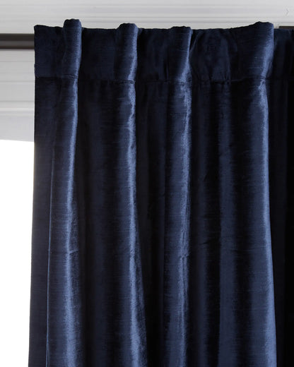 Luster Velvet Room Darkening Curtain - Single Panel - US 8610