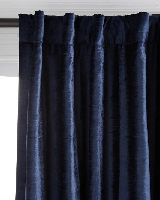Luster Velvet Room Darkening Curtain - Single Panel - US 8610