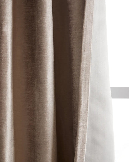 Luster Velvet Room Darkening Curtain - Single Panel - US 5242