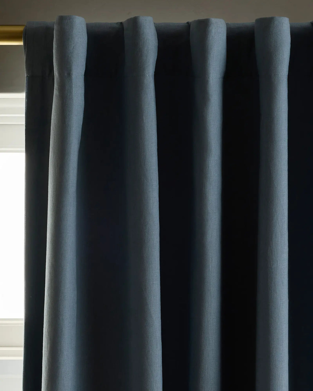 European Linen True Blackout Curtain - Single Panel - US 2348