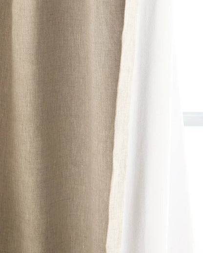 European Linen True Blackout Curtain - Single Panel - US 5725