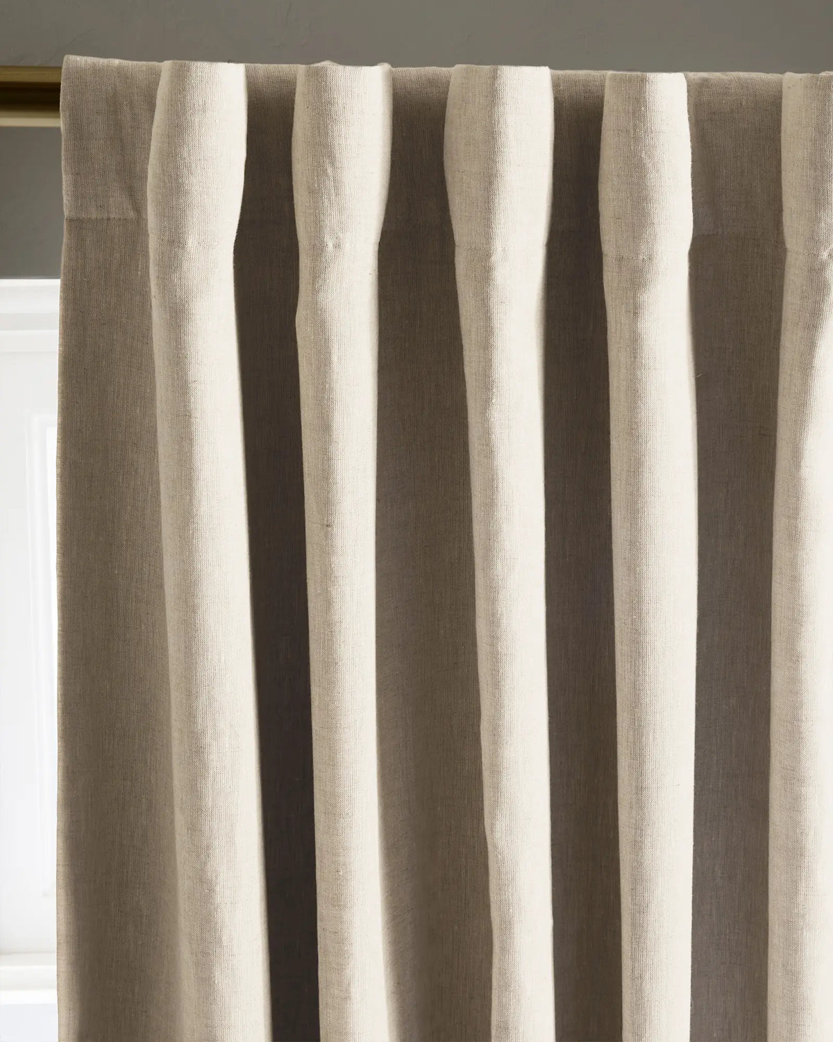 European Linen True Blackout Curtain - Single Panel - US 5725