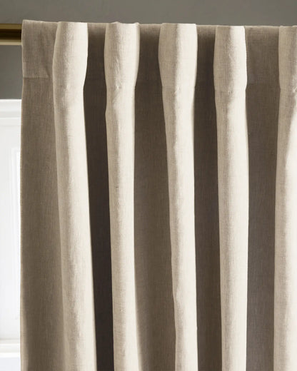 European Linen True Blackout Curtain - Single Panel - US 5725