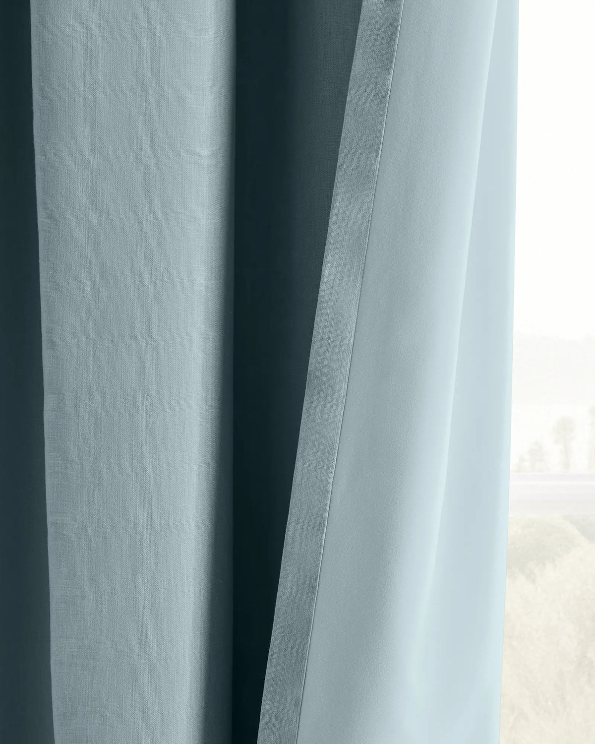 European Linen True Blackout Curtain - Single Panel - US 6692