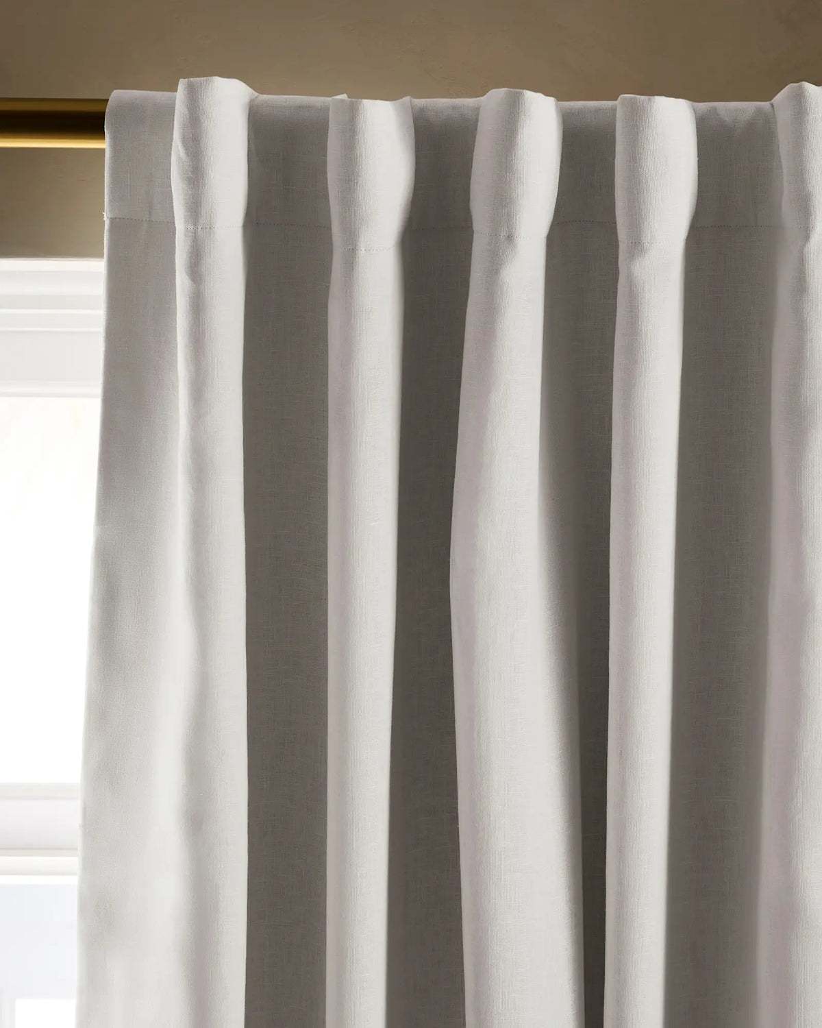 European Linen True Blackout Curtain - Single Panel - US 9954