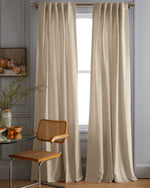 Luster Velvet Curtain - Single Panel - US 6849