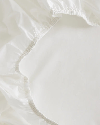 Organic Percale Gingham Crib Sheet 2-Pack - US 3614