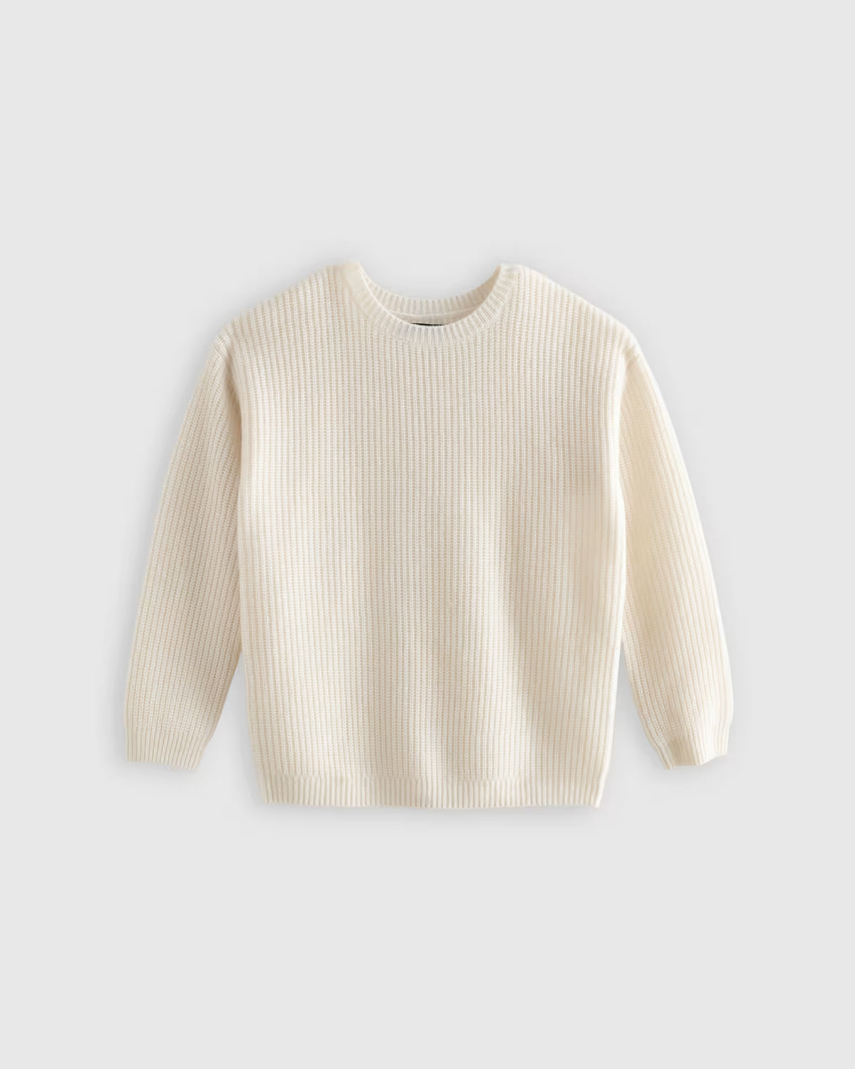 Washable Cashmere Fisherman Tunic Sweater - US 1509