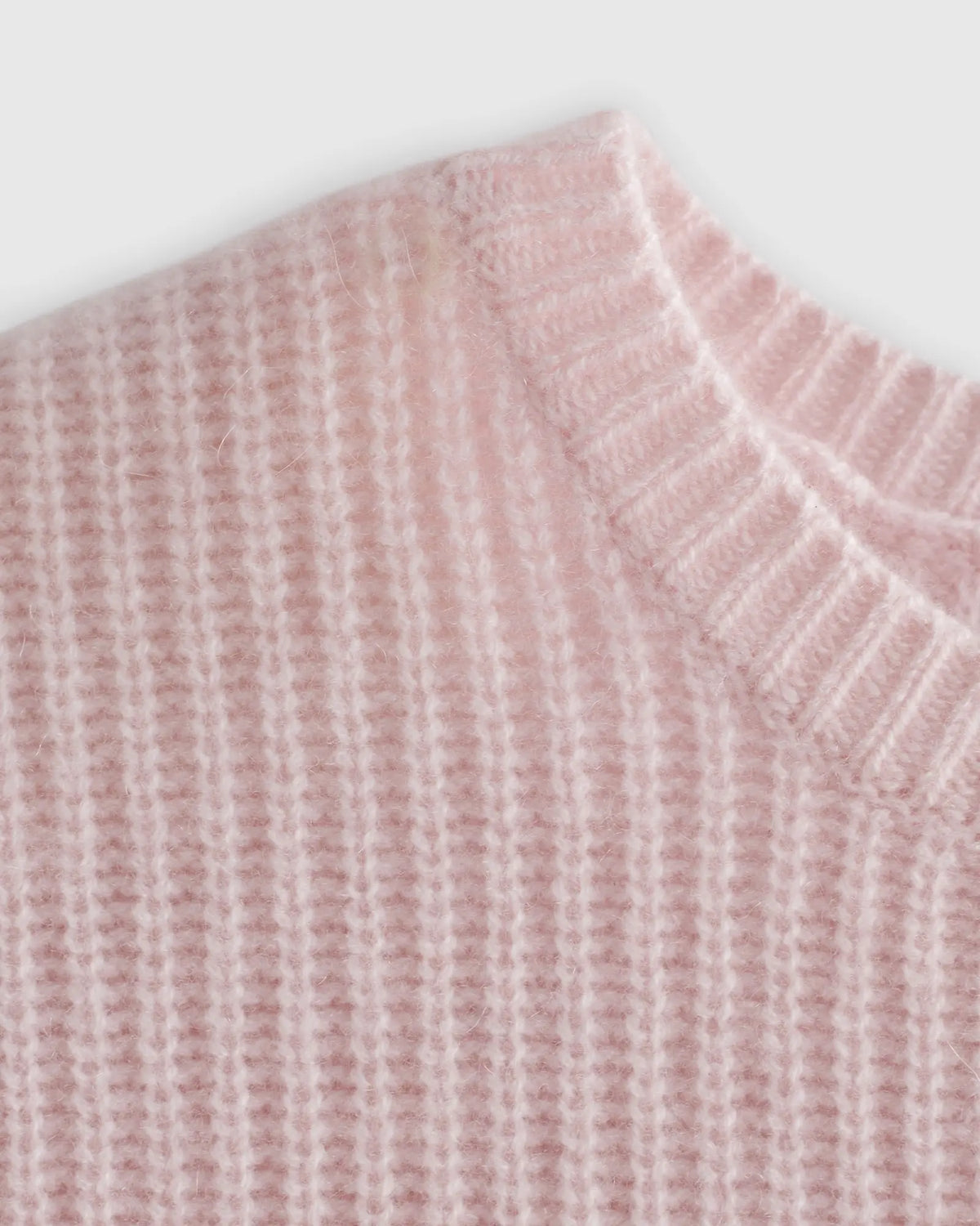Washable Cashmere Fisherman Tunic Sweater - US 6266