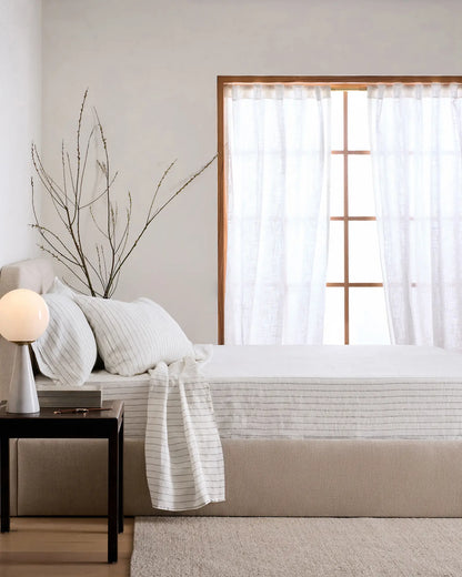 European Linen Stripe Sheet Set - US 3508