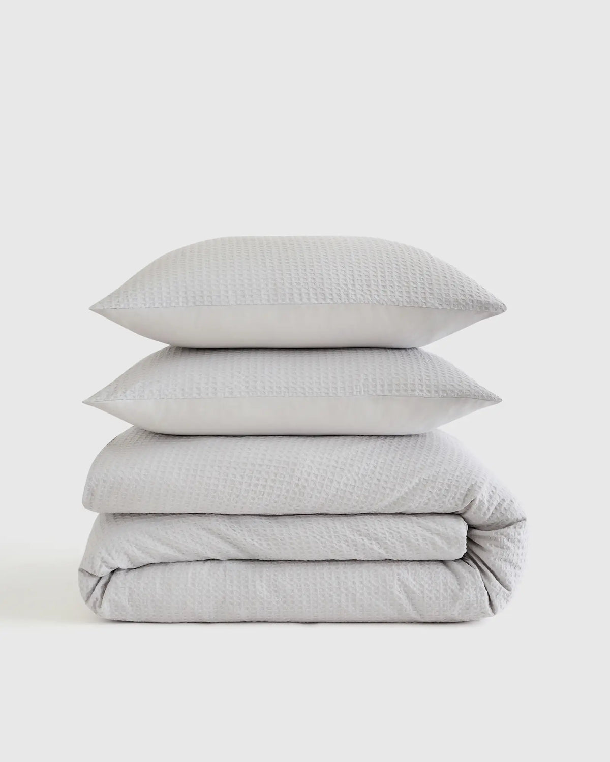 Organic Luxe Honeycomb Duvet Cover Set - US 5049