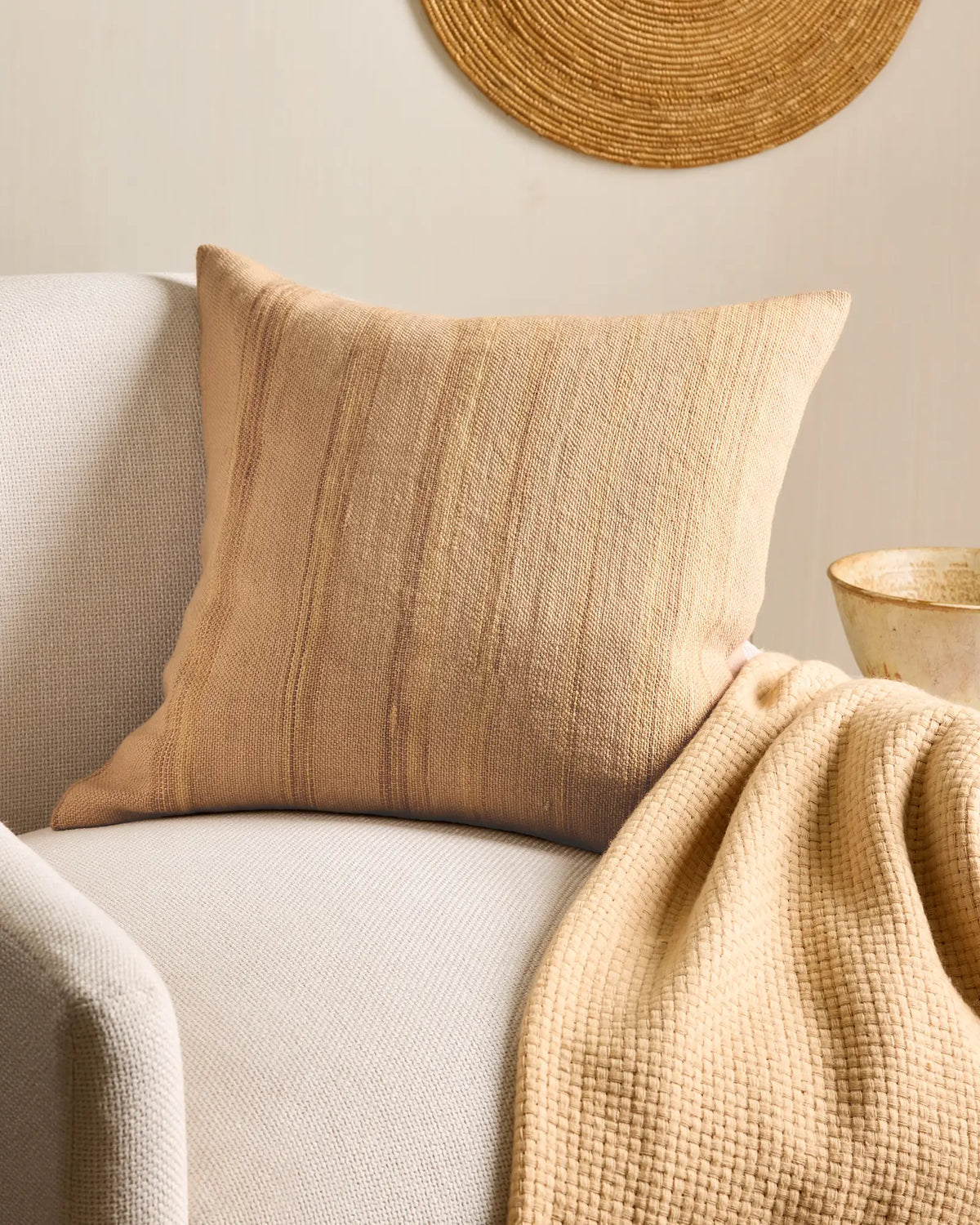 Melange Stripe Pillow Cover - US 7443