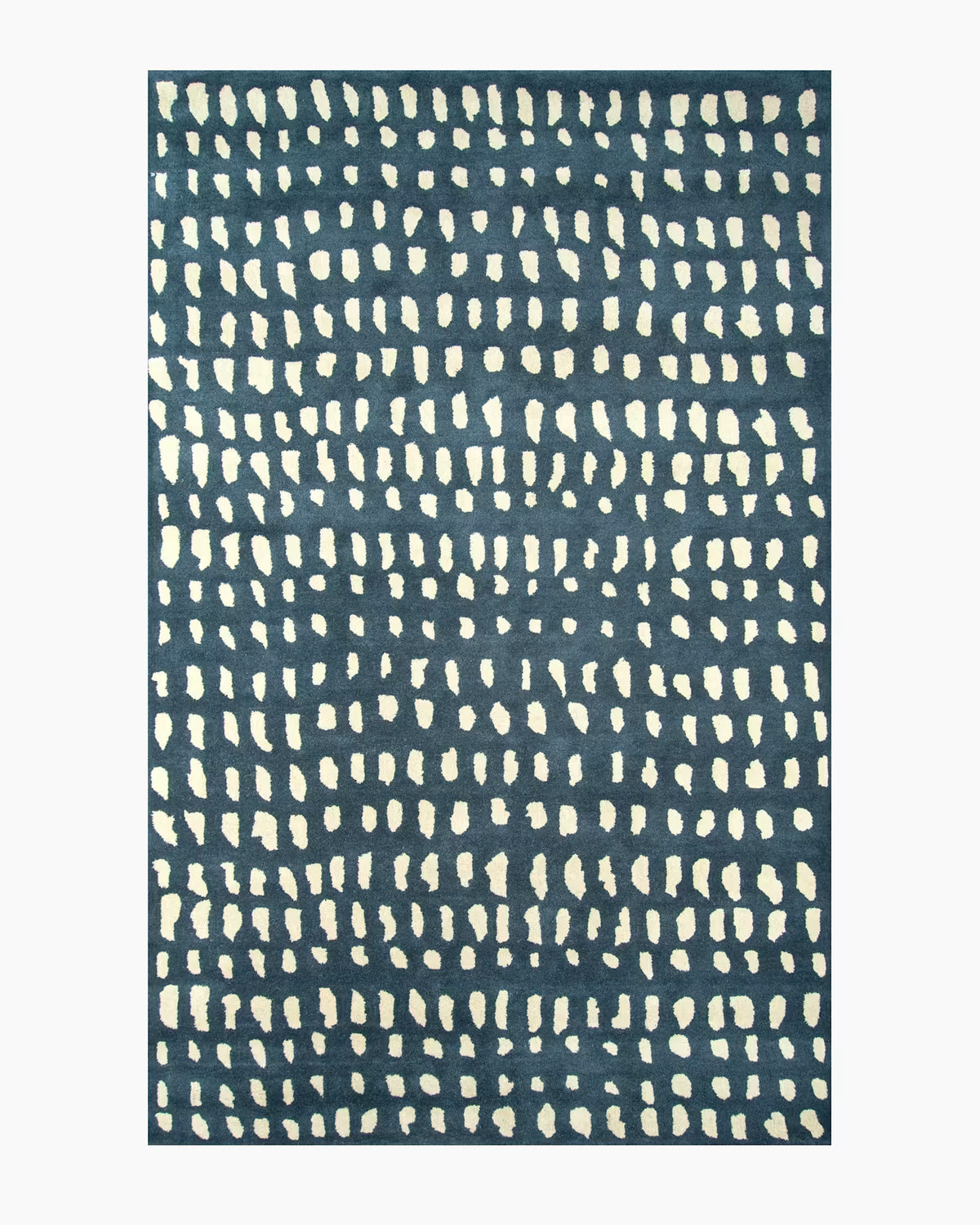 Painterly Dots Hand-Tufted Wool Rug - US 0829